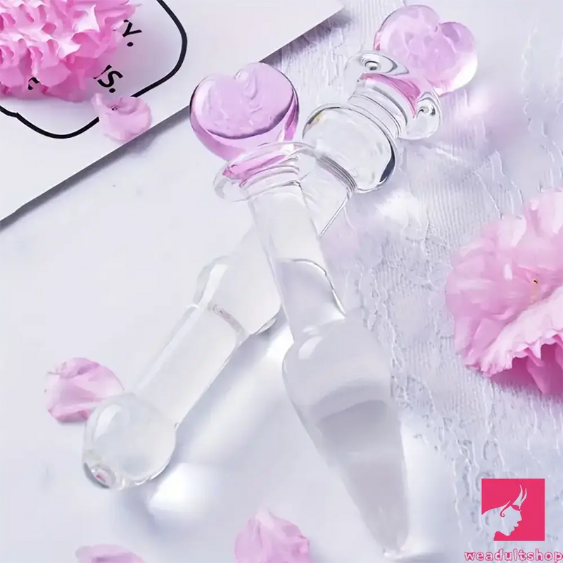 5.1in 6.5in 7.7in 7.9in Glass Crystal Dildo For Female Sex Orgasm