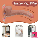 8.7in Soft Real Silicone Big Dildo For G Spot Women Pleasure Sex Toy