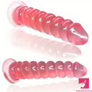 7.1in Unisex Soft Flexible Silicone Dildo For Hands Free Anal Toy