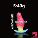 2.75in 3.54in 4.33in Strawberry Small Unisex Silicone Soft Dildo For Anus