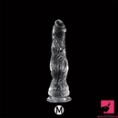 9.5in 10.7in 11.8in Clear Crystal Huge Animal Dildo For Love Adult Toy