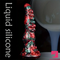 9.65in Silicone Big Soft Thick Tentacle Octopus Monster Sex Dildo