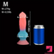 7.08in 7.48in 9.44in 10.23in 13in Silicone Soft Big Glowing Dog Penis Dildo