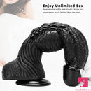 14.56in Women Big Black Thick Long Dragon Fantasy Monster Dildo