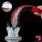 7.09in Silicone Flexible Monster Fantasy Dildo For Couples Women