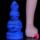 4.13in 6.1in 8.07in 11.43in Fantasy Silicone Soft Butt Plug Real Dildo