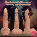 9.25in Big Silicone Soft Animal Elephant Trunk Dildo For Sex Orgasm