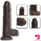 7.6in 8.66in Swing Vibrating Thrusting Big Silicone Soft Warming Dildo