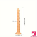 12.9in Big Spiked Long Skinny Dildo For Anus Stimulation Love Toy