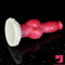 9.25in Big Dog Knot Silicone Soft Dildo For Prostate Vaginal Massage