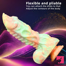 9.44in Fantasy Big Silicone Soft Mixed Color Dildo For Sex Love Toy