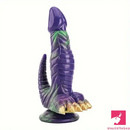 8.66in Silicone Soft Big Dragon Monster Dildo For Women Men Anus