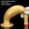 6.7in 11.41in Gold Beer Bottle Silicone Soft Big Real Butt Plug Dildo