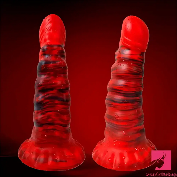 8.7in Fantasy Big Silicone Soft Fat Dildo For G-Spot Anal Stimulation Female