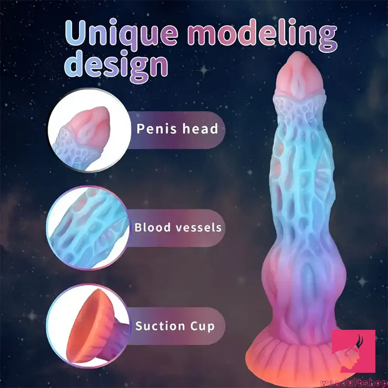 10.43in Luminous Fantasy Monster Silicone Soft Big Dildo Sex Toy