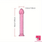 7.09in 7.28in 7.48in Clear Unisex Glass Crystal Dildo For G Spot Orgasm