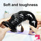 6.4in 8.4in Fantasy Big Black Dildo For Male Female Anal Vaginal Toy