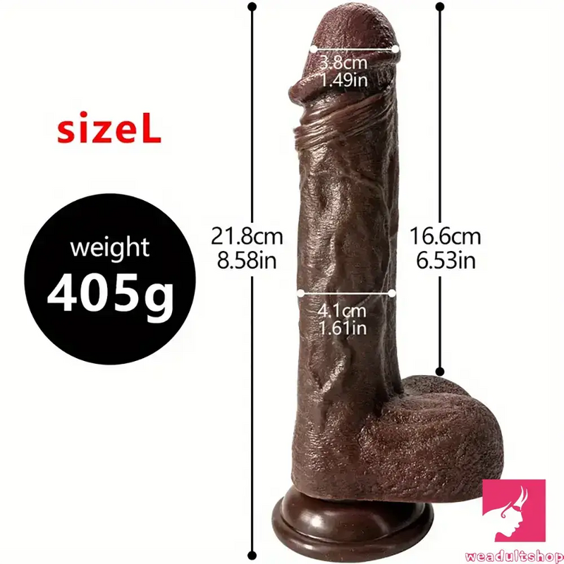 Multiple Inches Silicone Soft Female Dildo Love Toy For Vaginal Stimulation