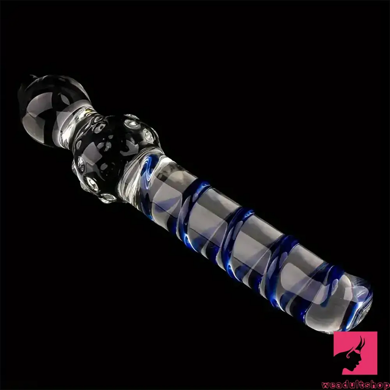 Multiple Options Glass Crystal Dildo For Women Men Couple G-spot Sex