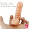 4.06in Vibrating Middle Finger Dildo For Clit Prostate G Spot Vibrator