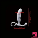 4.64in 5.27in 5.7in Unisex Soft Dildo For Anal Vaginal Simulation Love