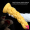 14.37in Nice Large Soft Long Fantasy Silicone Scary Skull Dildo