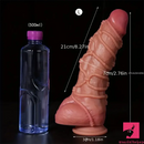 7.8in 7.87in 10.63in Fantasy Real Skin Silicone SM Bondage Real Dildo