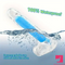 7.08in 8.07in TPE Double Layer Glow-in-the-dark Realistic Clear Dildo