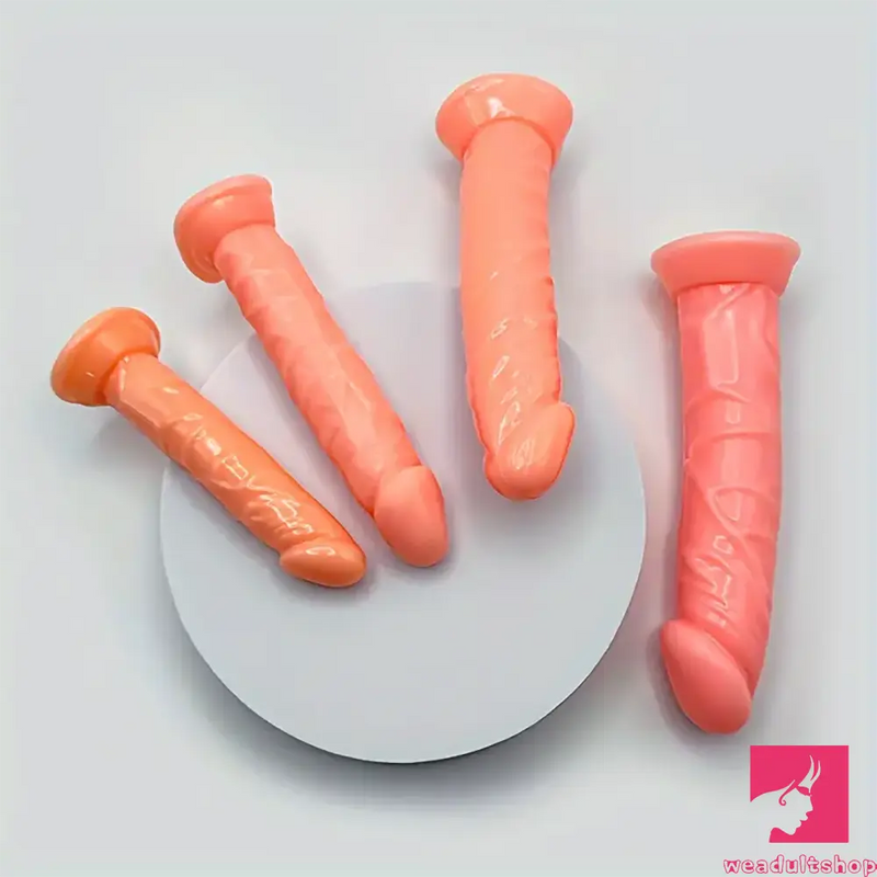 5.1in 6.1in 6.69in 7.28in Realistic Silicone Dildo For Female Sex Pleasure