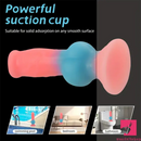 7.08in 7.48in 9.44in 10.23in 13in Silicone Soft Big Glowing Dog Penis Dildo