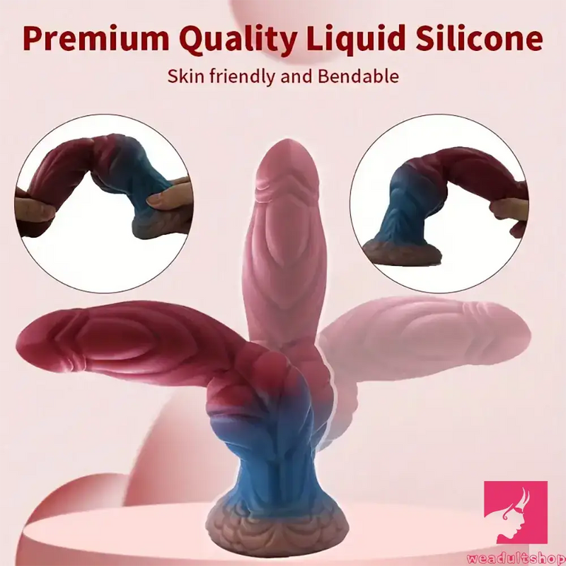 11.61in Fantasy Monster Cock Silicone Soft Dildo For Women G Spot Sex