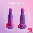 8.07in Fantasy Monster Silicone Soft Big Dildo For Intense Love Toy