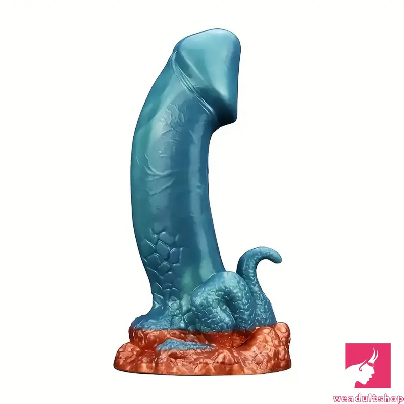 7.13in Dinosaur Monster Silicone Soft Dildo For Prostate Vaginal Orgasm