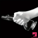 5.9in 7.08in 8.07in 9.64in 10.82in Crystal Clear Dildo For Adults