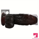 7.87in Superb Skin Sensation Silicone Soft Dildo For Female Male