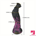 10.8in Rooster Shape Fantasy Large Silicone Soft Dildo For Anus Vagina