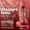 9.05in Dragon Vibrating Thrusting Big Silicone Soft Dildo Love Toy