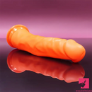 8.27in Soft Big Real Looking Silicone G Spot Dildo For Sex Toy Lovers