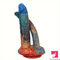 9.45in 10.63in Silicone Soft Big U-shaped Double-head Monster Dildo