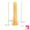 7.87in Real Cock Dildo For Anus Vaginal Stimulation Female Orgasm