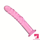 7.09in 7.28in 7.48in Clear Unisex Glass Crystal Dildo For G Spot Orgasm