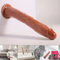 13.4in Lifelike Large Long Jelly Real Dildo With Balls-Free Small Glans