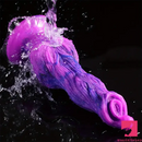 9.8in Fantasy Animal Soft Silicone Dog Monster Dildo For Anal Sex Play