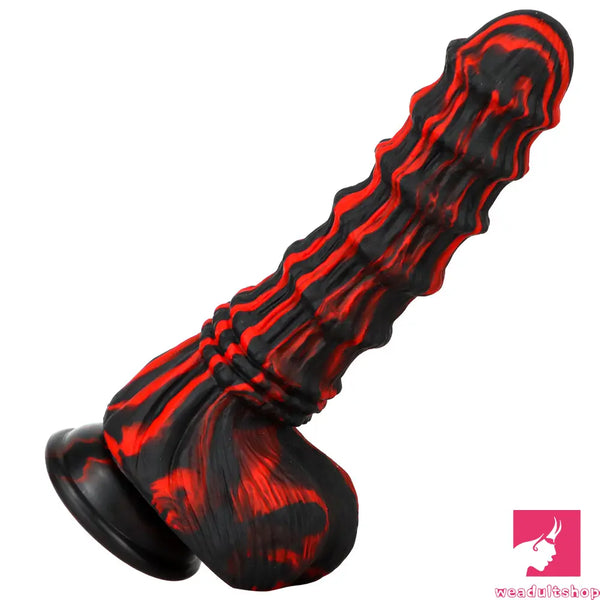 8.27in 9.45in 10.83in Silicone Soft Big Animal Horse Odd Cock Dildo