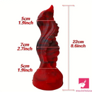 8.6in Large Odd Silicone Soft Monster Dildo For Gay Men Women