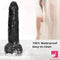 12.6in 14.17in Super Large Long Thick Black Real Anal Dildo For Men