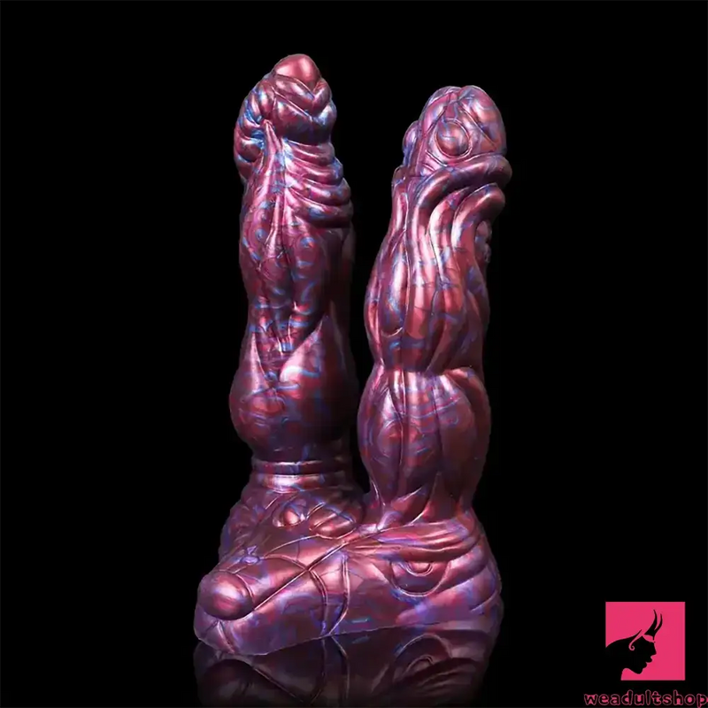 7.64in 7.99in 8.07in Fantasy Silicone Double Heads Dildo For Gay Lesbian