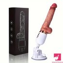 5.51in Lifelike Silicone Heating Thrusting Rotating Vibrating Dildo