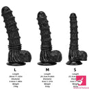 9.25in 9.64in 11.02in Big Thick Black Dildo BDSM Horse Penis Love Toy