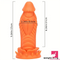 9.84in Big Monster Silicone Flexible Dragon Dildo For Women Sex Toy